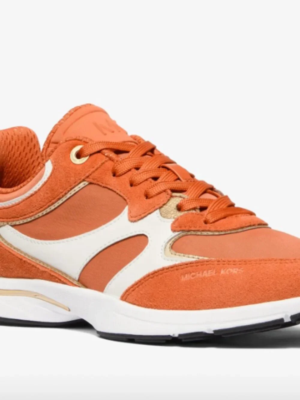 MICHAEL Michael Kors Riley Mixed-Media Trainer
